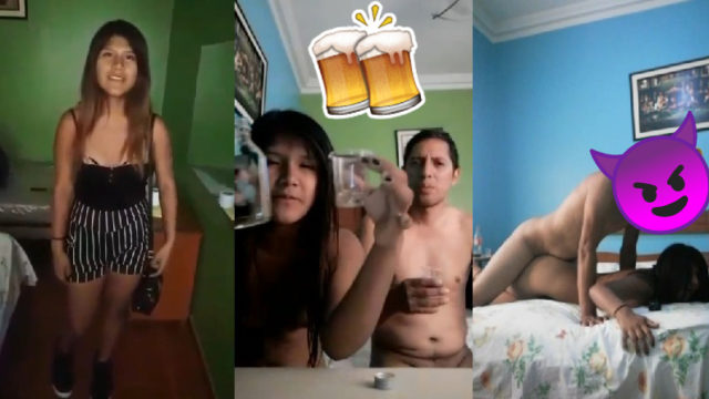 Emborrachando y follando a mi primita 😈