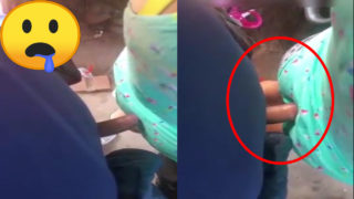 Le puso el pene justo en el medio😱 (Arrimon a madura)