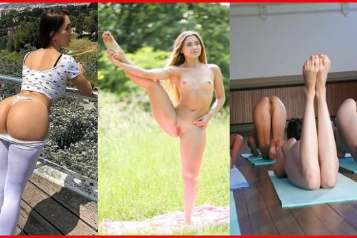 Nude yoga pics XXX photos