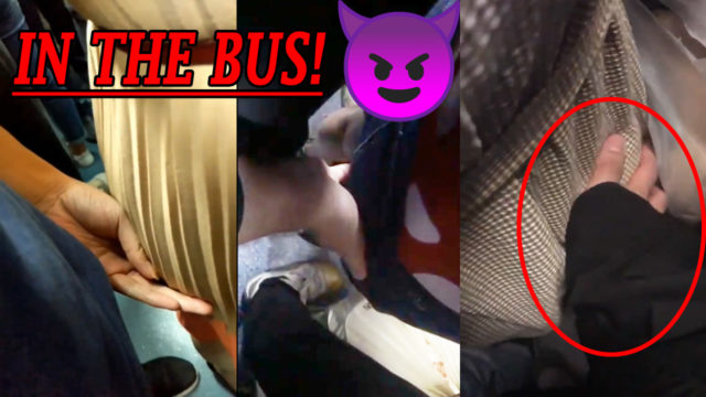 Asian Girl Groped On Bus