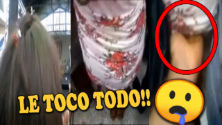 Manoseada bajo su faldita en concierto 😈🔥