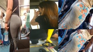 Compilation ⭐ Big ass girls in the train tube 😈