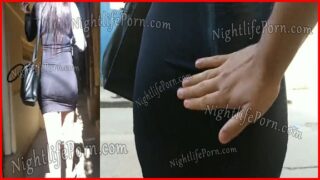 El truco perfecto para manosear culos de extrañas 🤤