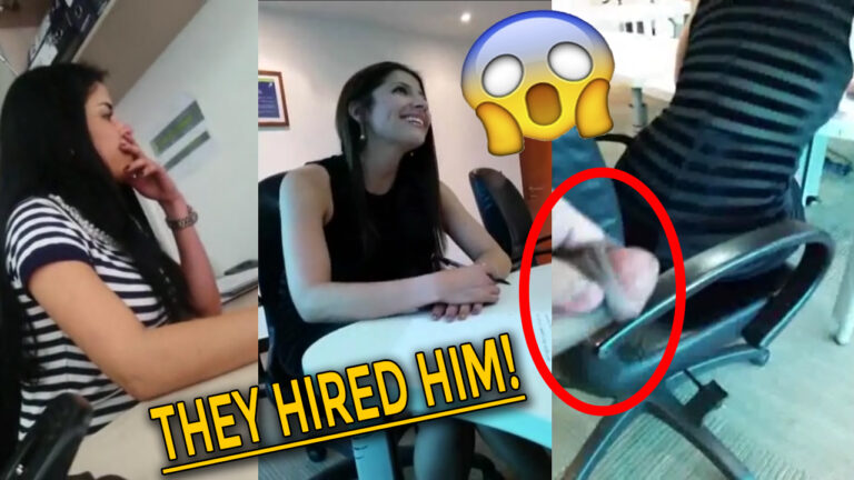 Voyeur porn xxx videos cumming on interviewer at job